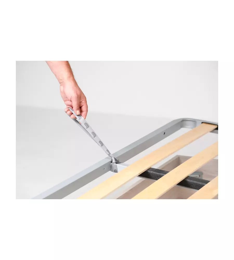 LETTO MATRIMONIALE CONTENITORE "BED BOX" OLMO NATURALE 160X190 CM